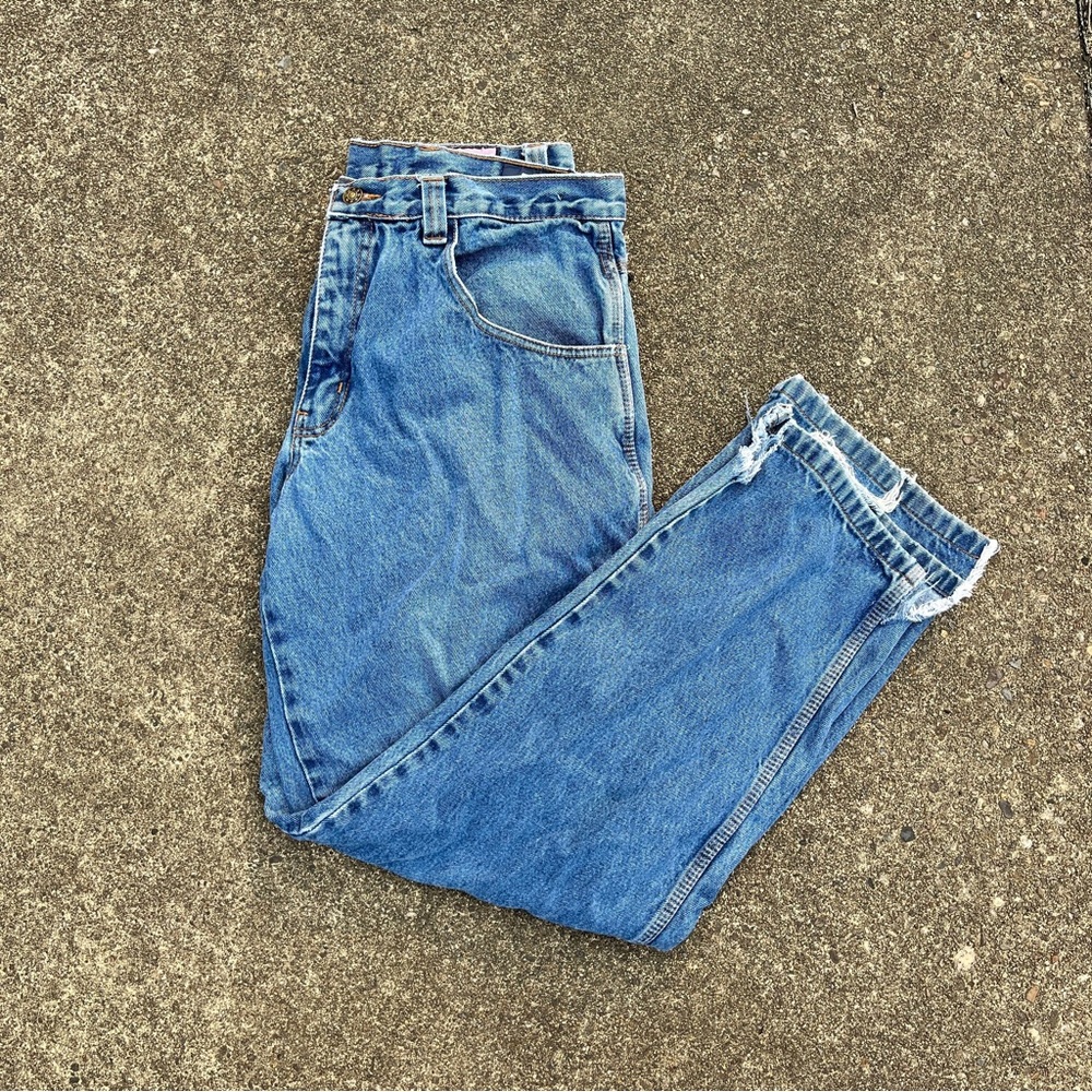 Y2K Vintage Fubu Men’s Denim Jeans Size 34x30 used good condition baggy jeans